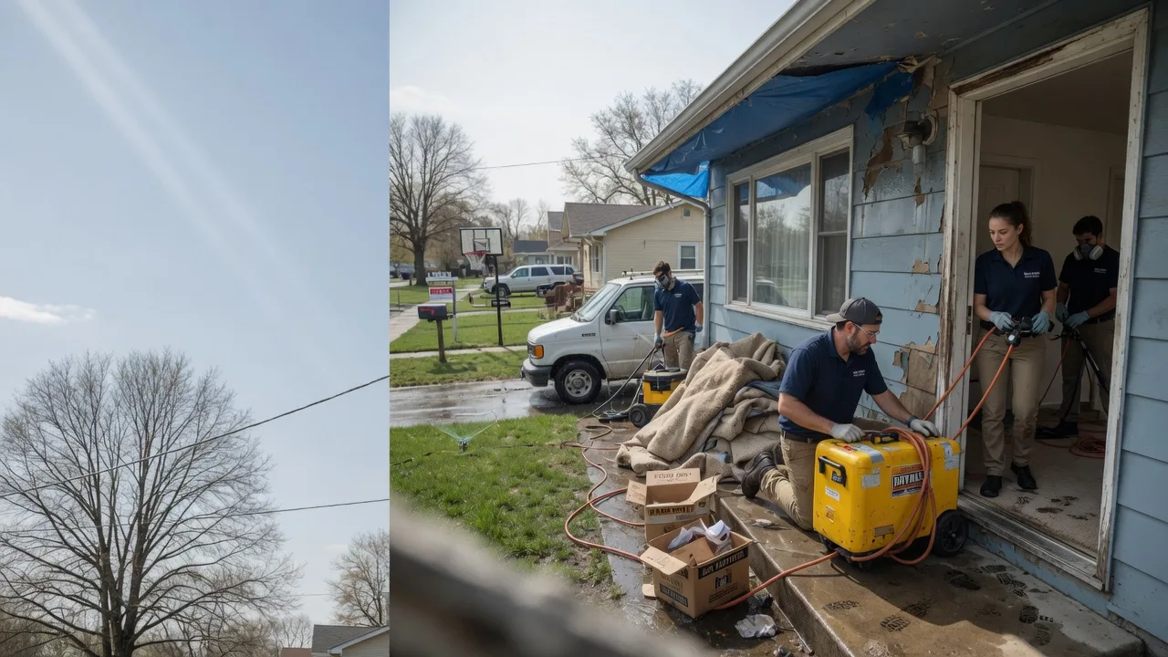 Basement Flood Cleanup in Lapeer, MI near me